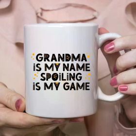1 Set, Grandma Gift, Grandma Coffee, Grandma, 11oz Ceramic, Novelty, Summer Winter Drinkware, Grandma Gifts