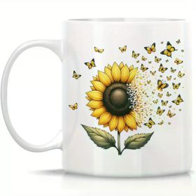 1pc, 11oz Funny Coffee Mug Coffee Mug, Summer Winter Drinkware, Especially Suitable For Office Use, Mother'S Day