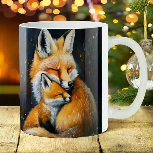 1pc 11Oz Gothic One Piece Coffee Cup, Ceramic Coffee Mug, Summer And Winter Drinkware, Birthday Gift, Holiday Gift,